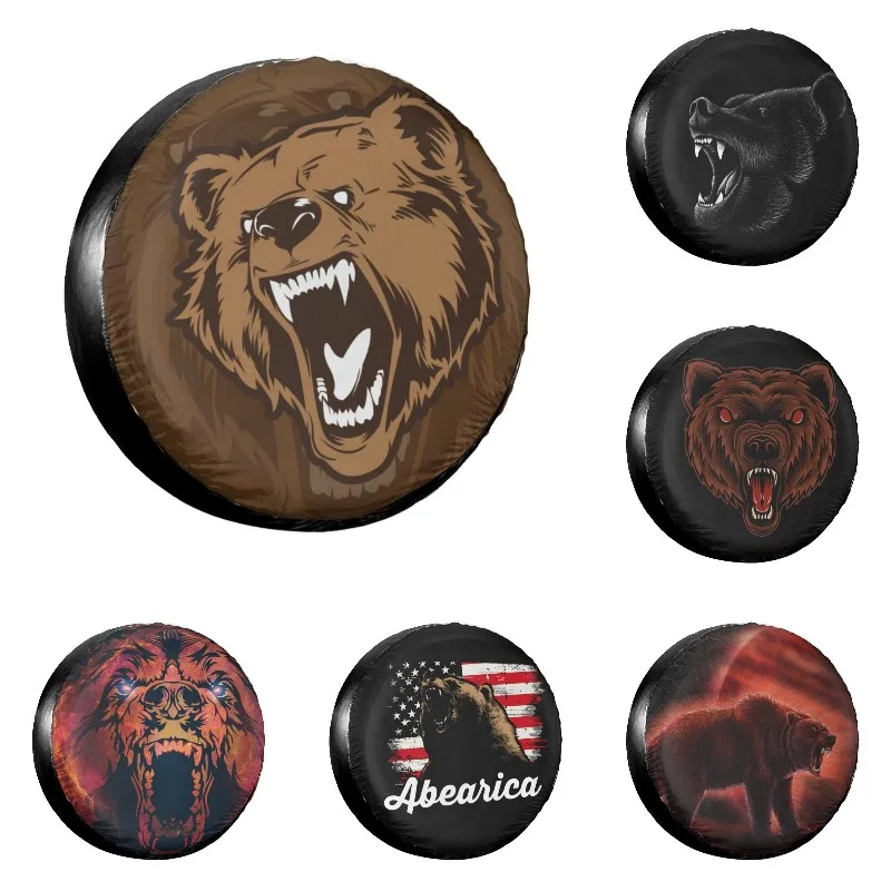 Angry Bear Spare Tire Cover for Jeep Hummer Custom Cartoon Dust-Proof Car Wheel Covers 14" 15" 16" 17" Inch
Angry Bear Spare Tire Cover for Jeep Hummer Custom Cartoon Dust-Proof Car Wheel Covers 14" 15" 16" 17" Inch
