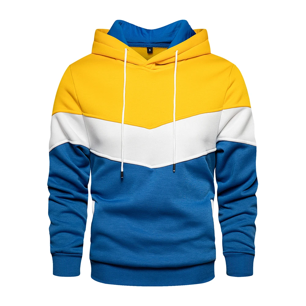 Men's Patchwork hoodie Sweatshirt Hoodies Clothing Casual Loose Fleece Warm Streetwear Male Fashion Autumn Winter hoodie
Men's Patchwork hoodie Sweatshirt Hoodies Clothing Casual Loose Fleece Warm Streetwear Male Fashion Autumn Winter hoodie