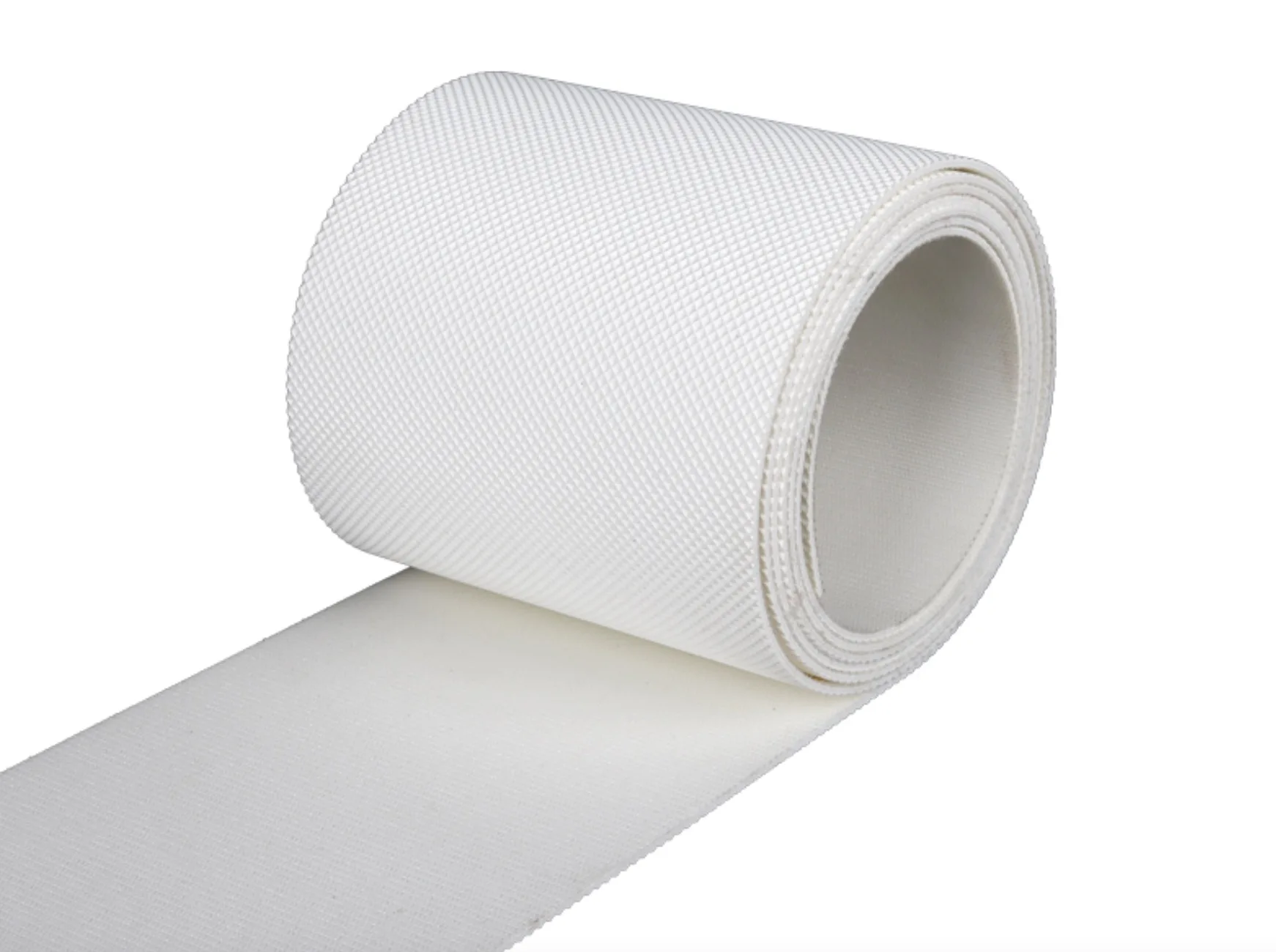 Customized Belt- Thickness:1.8mm White Food Grade Diamond Pattern PU Conveyor Belt
Customized Belt- Thickness:1.8mm White Food Grade Diamond Pattern PU Conveyor Belt