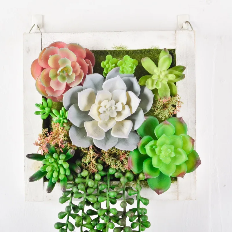 Artificial Flower Plant Wood For Creative Picture Frame Festival Decoration Home Living Room Hanging Wall Succulents Dropship 
Artificial Flower Plant Wood For Creative Picture Frame Festival Decoration Home Living Room Hanging Wall Succulents Dropship