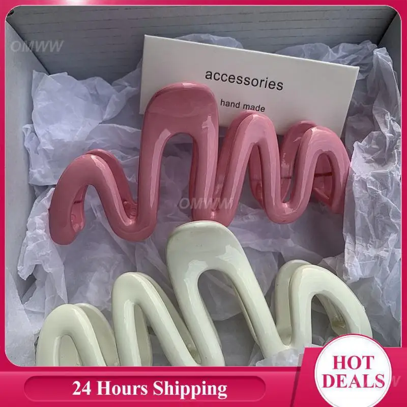 Hairpin Anti-slip Not Easy To Scatter Wavy Hairpin Comfortable Decorative Hairpins Durable Firm Hair Accessories Exquisite
Hairpin Anti-slip Not Easy To Scatter Wavy Hairpin Comfortable Decorative Hairpins Durable Firm Hair Accessories Exquisite
