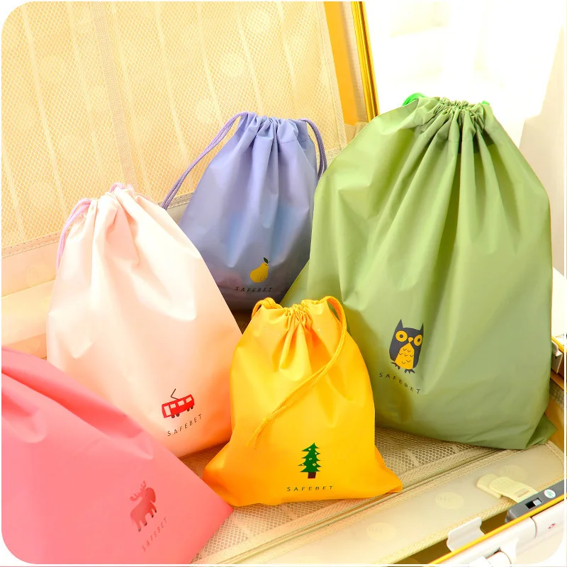 1pc Cartoon Portable Storage Bag Travel Drawstring Waterproof Underwear Cosmetic Organizer Toiletry Bag Case Clothes Packing New 
1pc Cartoon Portable Storage Bag Travel Drawstring Waterproof Underwear Cosmetic Organizer Toiletry Bag Case Clothes Packing New