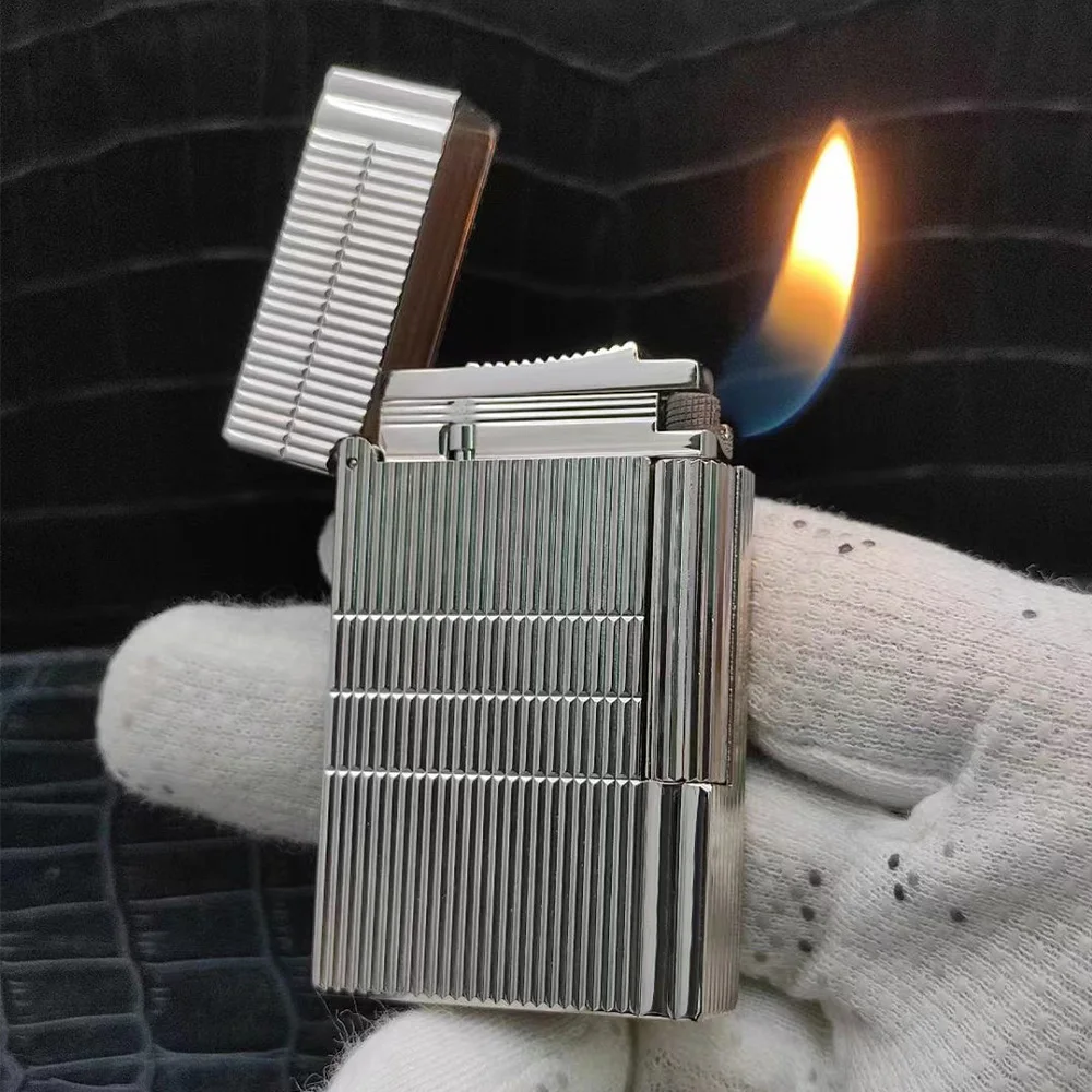 Роскошная брендовая Электронная зажигалка для сигарет, газовая зажигалка со скошенным пламенем, Бутановая Зажигалка с ярким звуком, ветрозащитный подарок для мужчин
Роскошная брендовая Электронная зажигалка для сигарет, газовая зажигалка со скошенным пламенем, Бутановая Зажигалка с ярким звуком, ветрозащитный подарок для мужчин