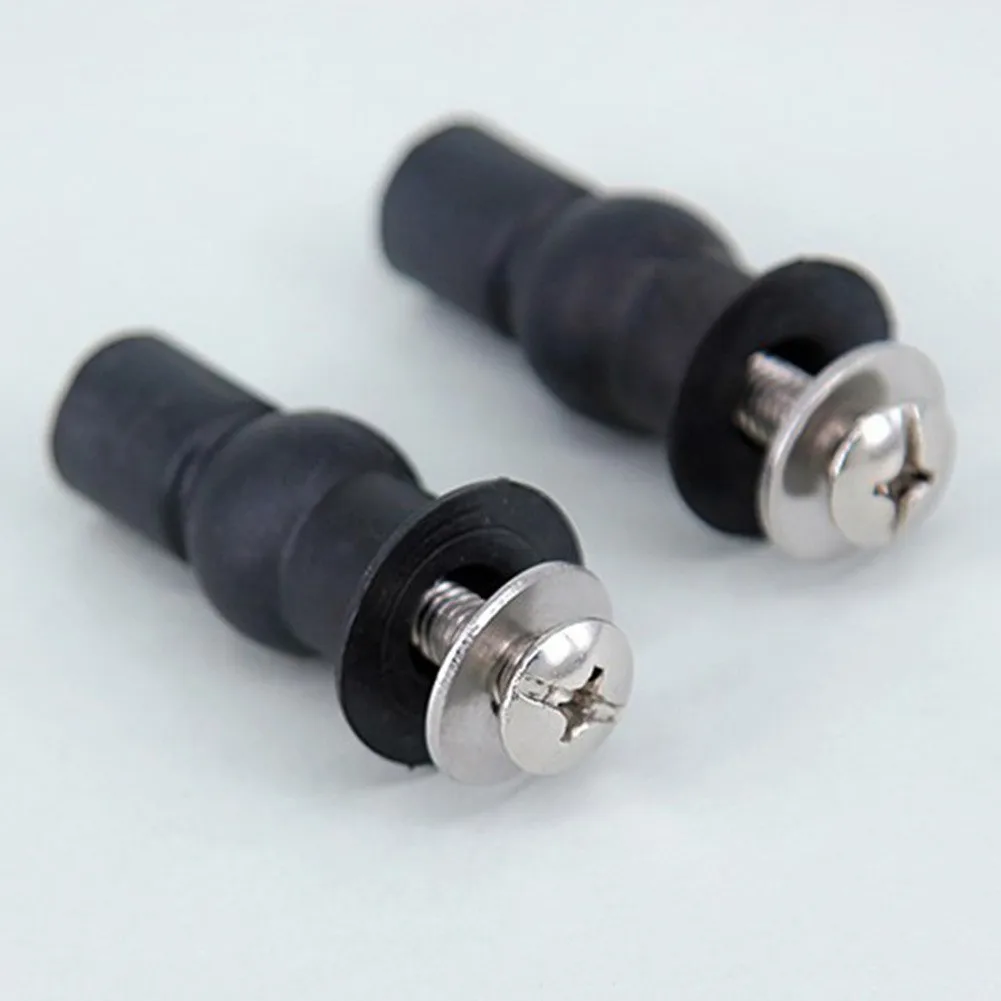 High Quality Practical Home Expanding Screw Toilet Seat Repair Replacement Rubber Stainless Steel 2pcs Black Expansion
High Quality Practical Home Expanding Screw Toilet Seat Repair Replacement Rubber Stainless Steel 2pcs Black Expansion