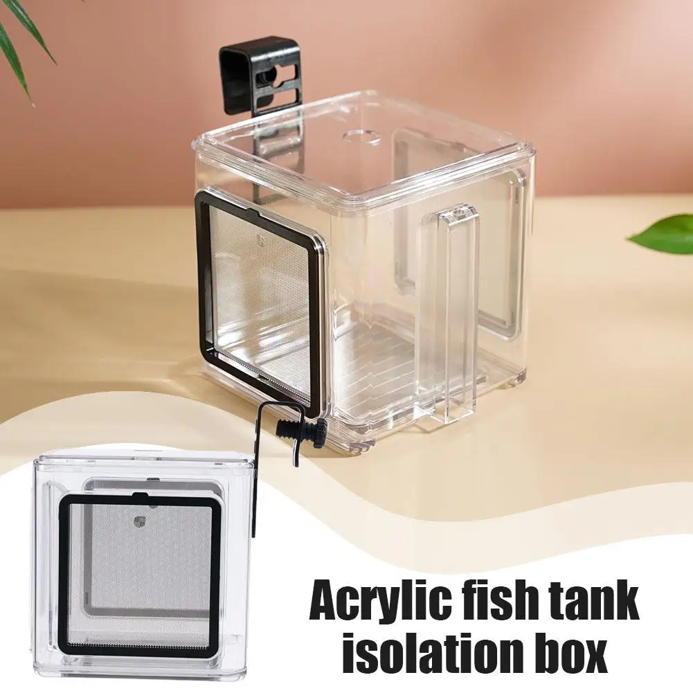 Aquarium Acrylic Fish Breeder Box Isolation Box Incubation Box Ornamental Pneumatic Spawning Room Breeding K0s6
Aquarium Acrylic Fish Breeder Box Isolation Box Incubation Box Ornamental Pneumatic Spawning Room Breeding K0s6