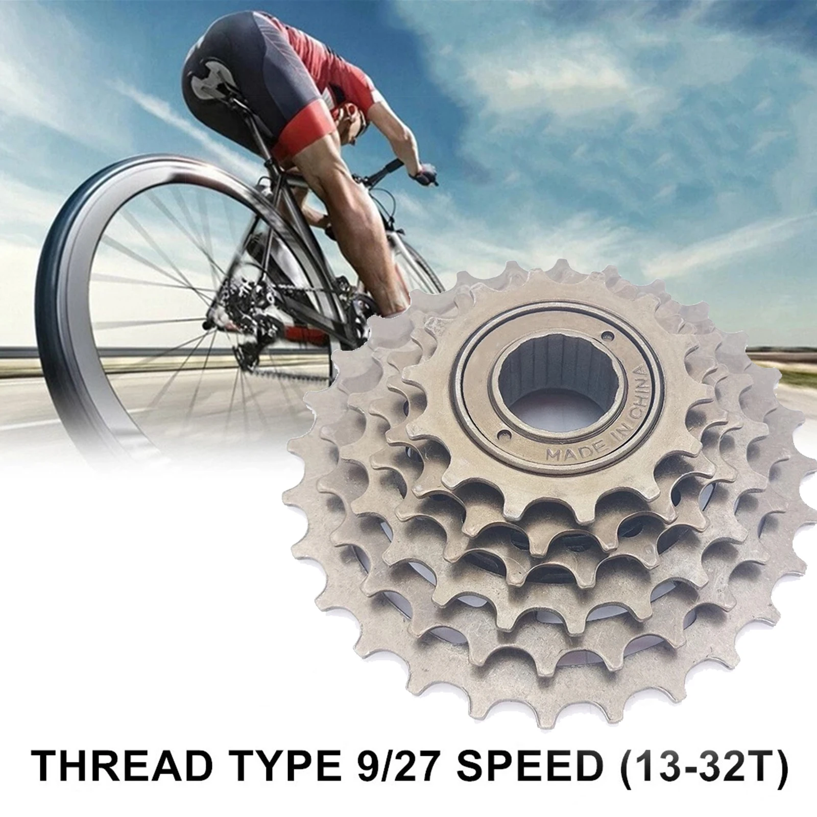 6Speed Thread Type Sprocket MTB Bike THREAD TYPE 6/18 SPEED (14-28T) SPROCKET Bicycle Freewheel MTB Accessories
6Speed Thread Type Sprocket MTB Bike THREAD TYPE 6/18 SPEED (14-28T) SPROCKET Bicycle Freewheel MTB Accessories