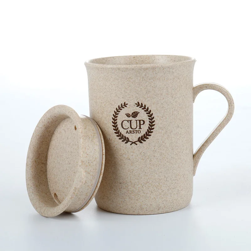 Wheat Straw Fiber Mug Creative Water Cup Gift Department Store Daily Necessities Cup
Wheat Straw Fiber Mug Creative Water Cup Gift Department Store Daily Necessities Cup