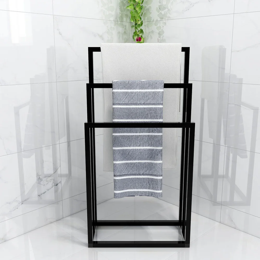 Metal Freestanding Towel Rack 3 Tiers Hand Towel Holder Organizer for Bathroom Accessories RT
Metal Freestanding Towel Rack 3 Tiers Hand Towel Holder Organizer for Bathroom Accessories RT