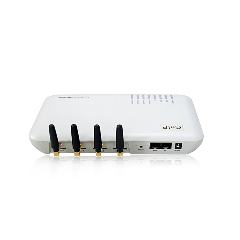 

4 Ports GSM VoIP Gateway / GoIP 4 Channels / SIP Network Router for Call Center or IP PBX Application