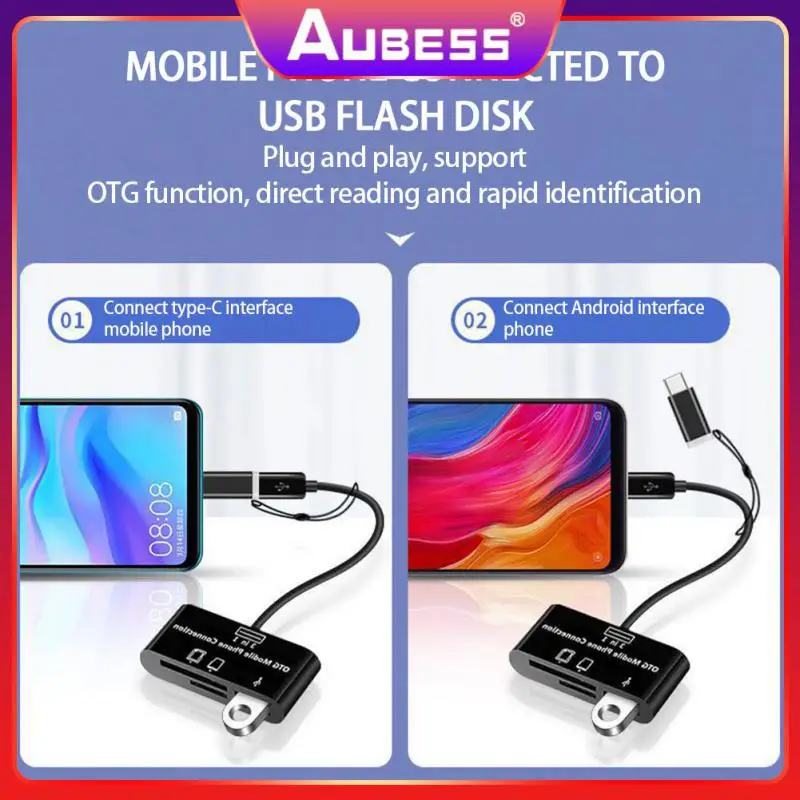 Portable Card Reader Computer Accessories Type-c Otg Expansion With Sd / Tf Card Reader Multi-function Type-c Docking Station
Portable Card Reader Computer Accessories Type-c Otg Expansion With Sd / Tf Card Reader Multi-function Type-c Docking Station