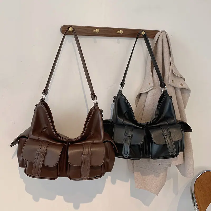 Luxury Handbags Women Bags Designer Shoulder Messenger Bags for Women Retro PU Leather Women Bag Totes Sac Bolso Mujer E390
Luxury Handbags Women Bags Designer Shoulder Messenger Bags for Women Retro PU Leather Women Bag Totes Sac Bolso Mujer E390
