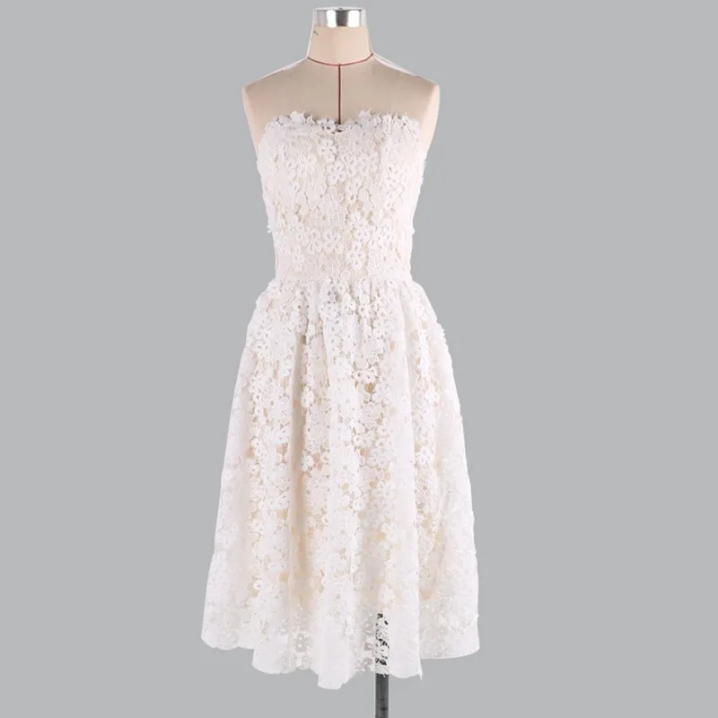 Sexy Women Casual Summer White Party Dresses Evening Sleeveless Lace Dress Prom Short Mini Dress Vestido Curto Roupas Femininas 
Sexy Women Casual Summer White Party Dresses Evening Sleeveless Lace Dress Prom Short Mini Dress Vestido Curto Roupas Femininas