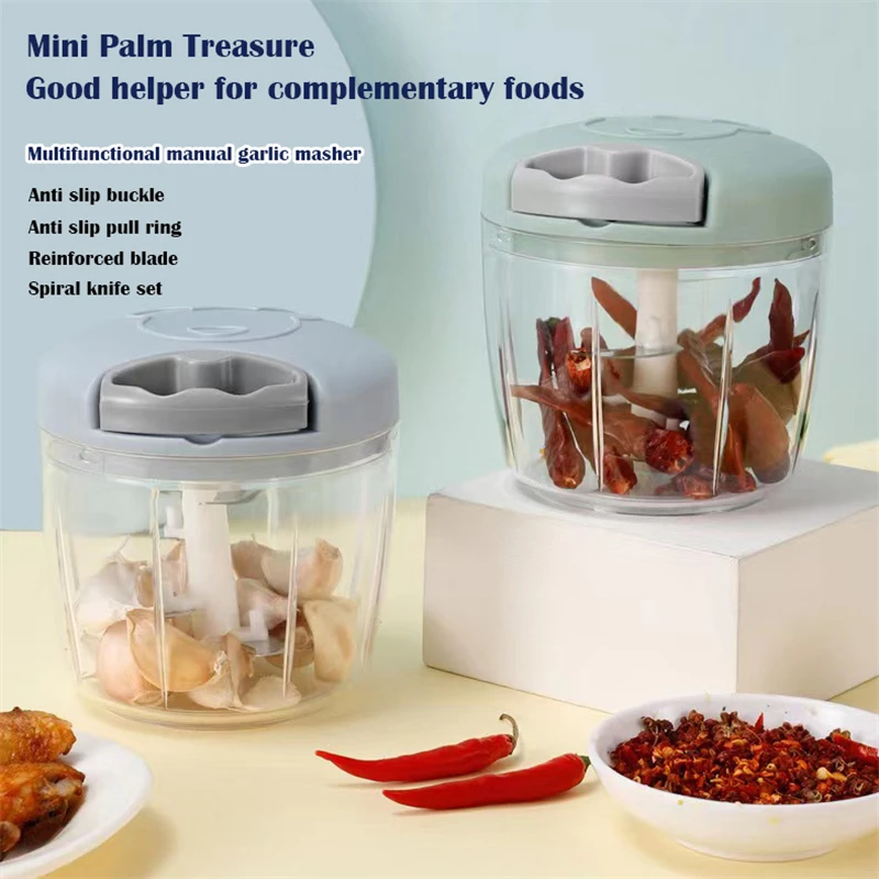 Mini Multifunctional Manual Garlic Masher Small Household High Efficiency Convenient Cleaning and Crushing Machine Blender Mixer
Mini Multifunctional Manual Garlic Masher Small Household High Efficiency Convenient Cleaning and Crushing Machine Blender Mixer