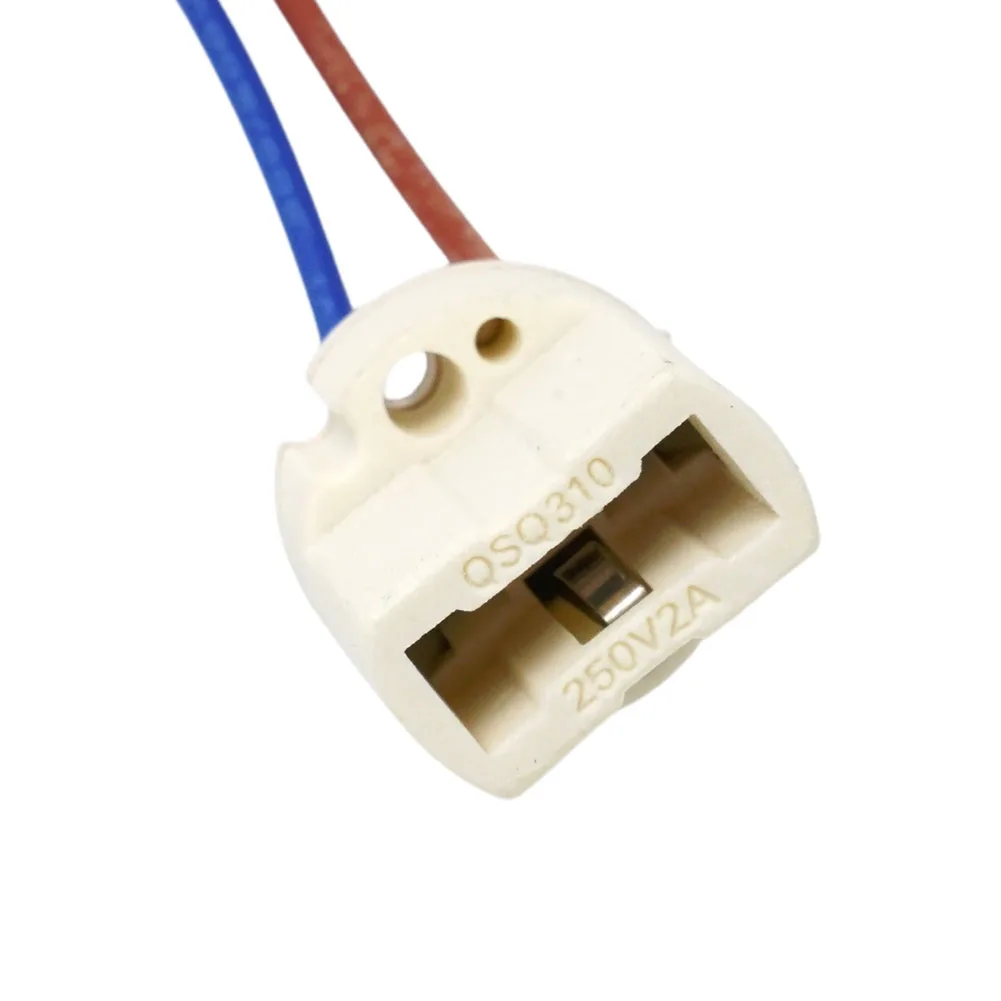 G9 Lamp Holder Light Pre-installed Cables Socket Solid Ceramic 10cm Supply Line 14cm 18mm Base 2A/250V Brand New
G9 Lamp Holder Light Pre-installed Cables Socket Solid Ceramic 10cm Supply Line 14cm 18mm Base 2A/250V Brand New