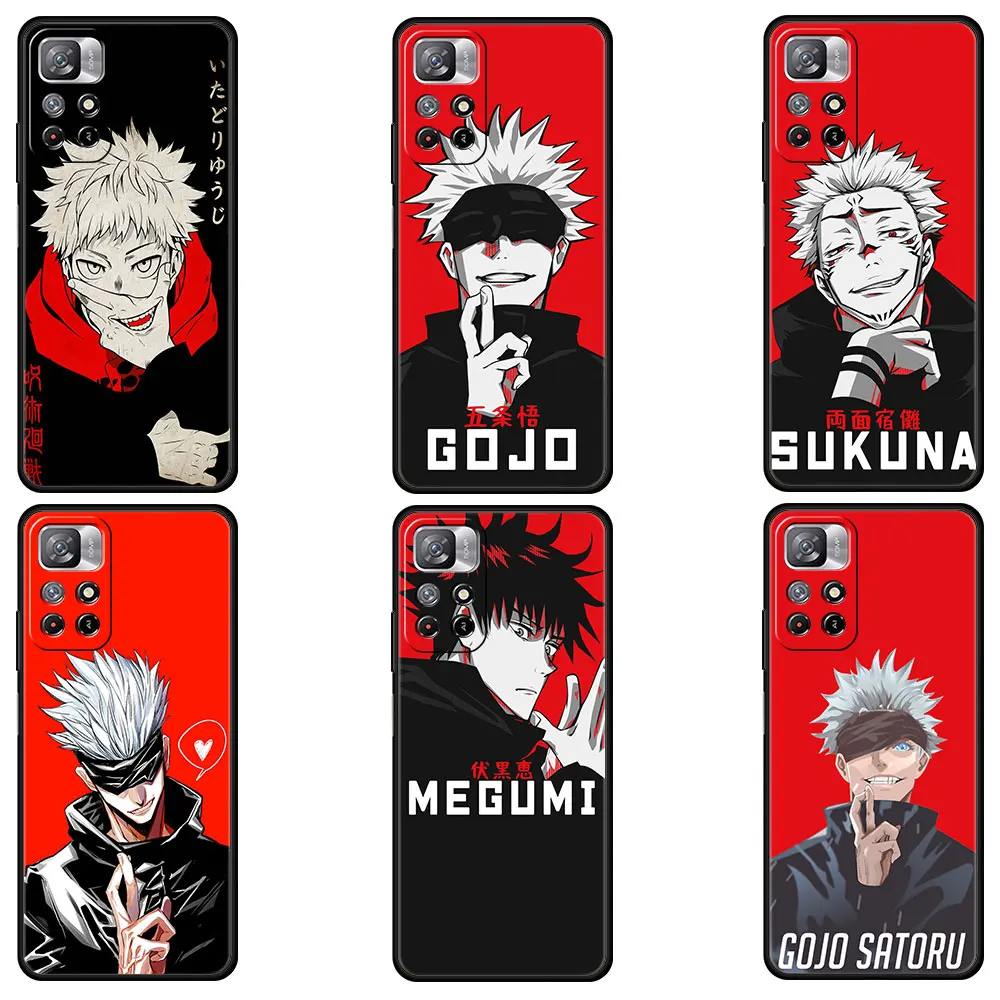 for Xiaomi redmi note 10 11 pro Case Redmi 9 9a 9c 8 Cover 11Pro 8 pro 7 11t 9t 8t 9s Funda Jujutsu Kaisen Role Gojo and Sukuna
for Xiaomi redmi note 10 11 pro Case Redmi 9 9a 9c 8 Cover 11Pro 8 pro 7 11t 9t 8t 9s Funda Jujutsu Kaisen Role Gojo and Sukuna