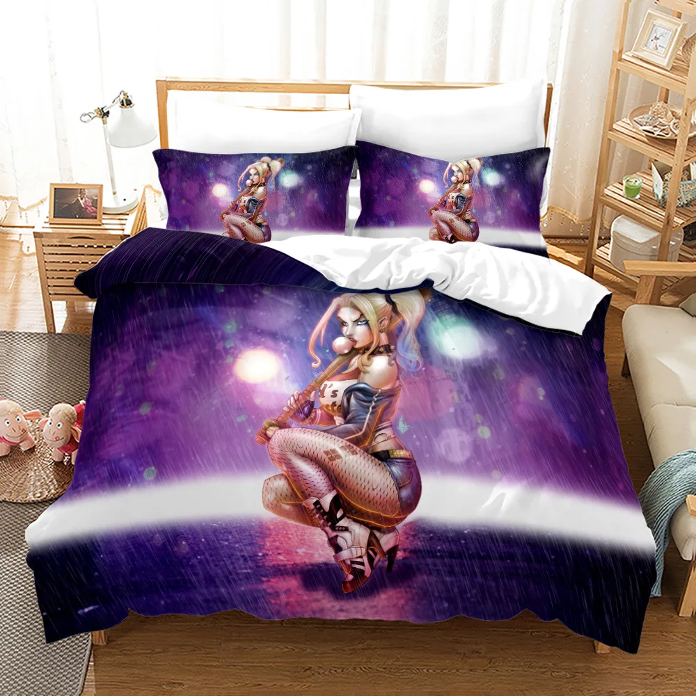 Twin Full Queen King Size Hip Hop Clown Girl Bed Set Aldult Kid Bedroom Duvetcover Sets 3D Print 016 Joker Bedding Set Single
Twin Full Queen King Size Hip Hop Clown Girl Bed Set Aldult Kid Bedroom Duvetcover Sets 3D Print 016 Joker Bedding Set Single