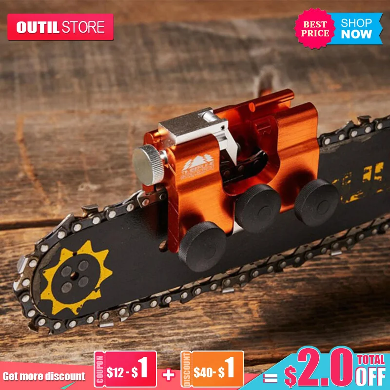 Portable Aluminum Alloy Hand Chain Grinder Chain Clamping Grinding Tool Practical Maintenance Tool For Chainsaw Manual Sharpener
Portable Aluminum Alloy Hand Chain Grinder Chain Clamping Grinding Tool Practical Maintenance Tool For Chainsaw Manual Sharpener