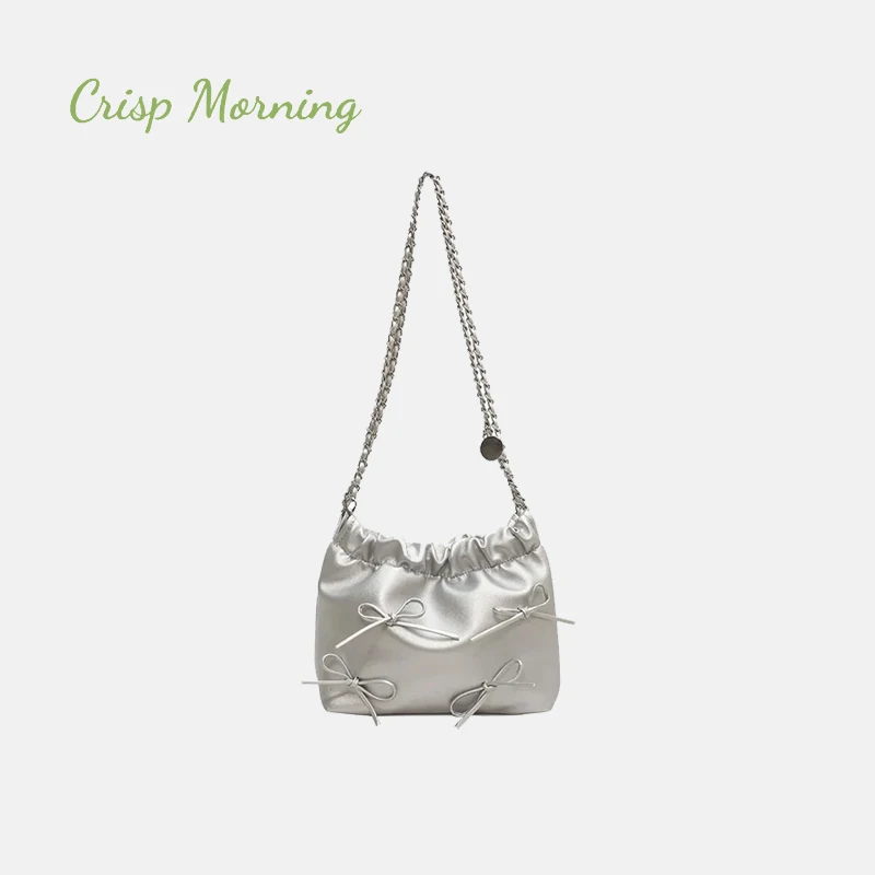 Cute Bow Tie Design Crossbody Bags Purses Bolsos - 2023 Y2K Style Silver Handbags, Leather Shoulder Bag, Party for Women Shape
Cute Bow Tie Design Crossbody Bags Purses Bolsos - 2023 Y2K Style Silver Handbags, Leather Shoulder Bag, Party for Women Shape