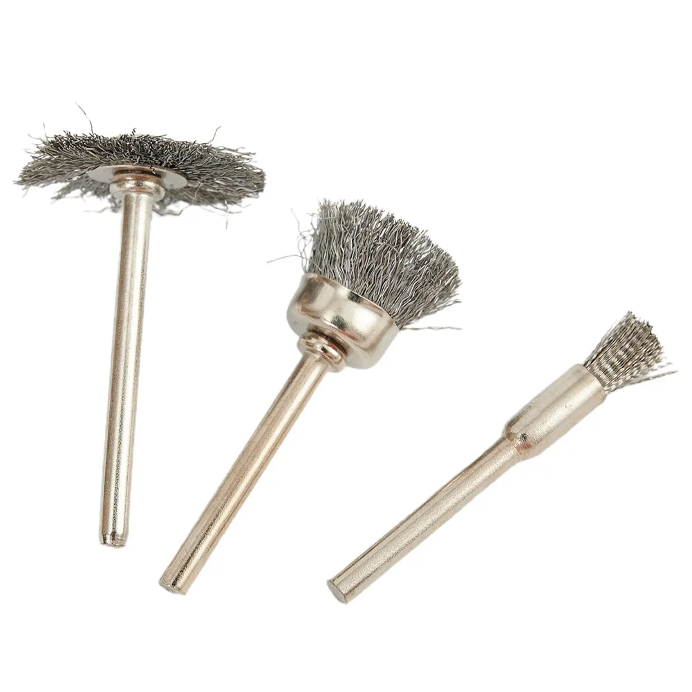 9PcsSet Stainless Steel Wire Brush Wire Wheel Rotary Tool Rust Removal Polishing Tool Accessories Woodworking Tools Lixadeira
9PcsSet Stainless Steel Wire Brush Wire Wheel Rotary Tool Rust Removal Polishing Tool Accessories Woodworking Tools Lixadeira