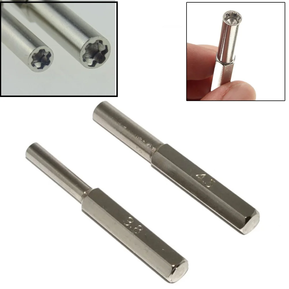 1/2 Pcs 3.8mm 4.5mm Screwdriver Bit Hand Socket Adpater For Security Tool Gamebit NES SNES N64 SEGA Game Card Removal Tools
1/2 Pcs 3.8mm 4.5mm Screwdriver Bit Hand Socket Adpater For Security Tool Gamebit NES SNES N64 SEGA Game Card Removal Tools