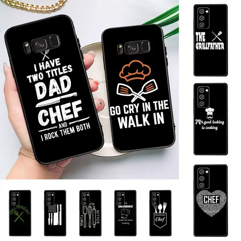 Baking Cooking Utensils Chef Phone Case For Samsung Note 8 9 10 20 pro plus lite M 10 11 20 30 21 31 51 A 21 22 42 02 03
Baking Cooking Utensils Chef Phone Case For Samsung Note 8 9 10 20 pro plus lite M 10 11 20 30 21 31 51 A 21 22 42 02 03