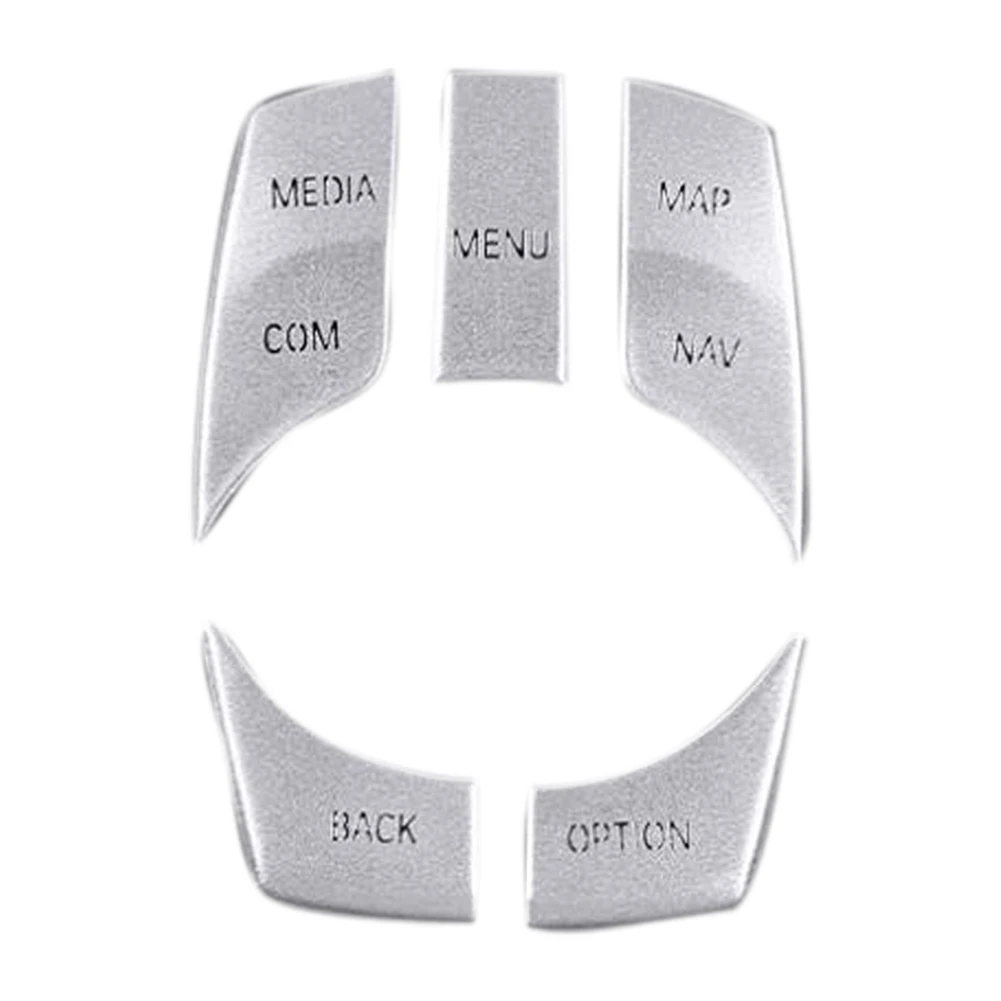Aluminum Alloy Multimedia Button Sticker Decoration Cover Trim for Toyota GR Supra A90 2018-2021 Car Accessories, 5PCS
Aluminum Alloy Multimedia Button Sticker Decoration Cover Trim for Toyota GR Supra A90 2018-2021 Car Accessories, 5PCS