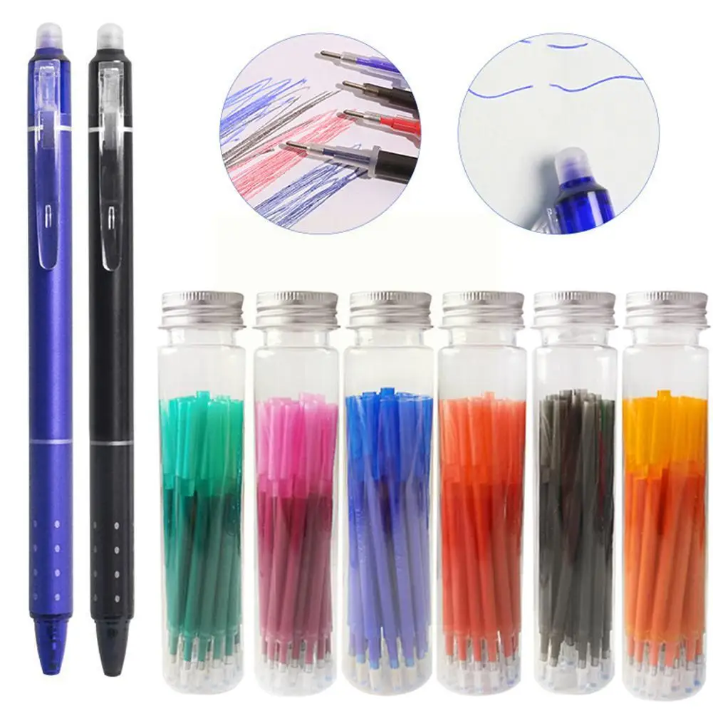 15+1pcs/barrel Push-button Erasable Gel Refills 0.5mm Black Blue Magic Erasable Pen for Office School Writing Kawaii Statio U8Q6
15+1pcs/barrel Push-button Erasable Gel Refills 0.5mm Black Blue Magic Erasable Pen for Office School Writing Kawaii Statio U8Q6