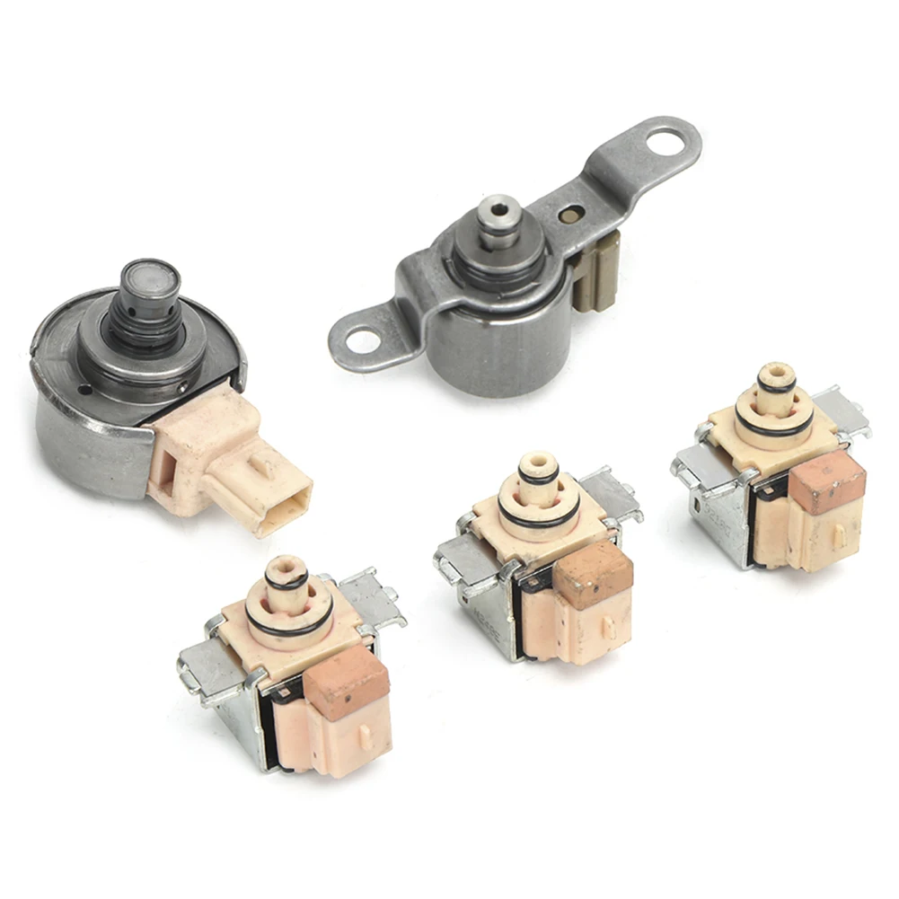 5pcs Transmission Solenoid Valve Kit AX4S Fit for Mercury 1997 - UP AX4S§AXODE§4F50N
5pcs Transmission Solenoid Valve Kit AX4S Fit for Mercury 1997 - UP AX4S§AXODE§4F50N