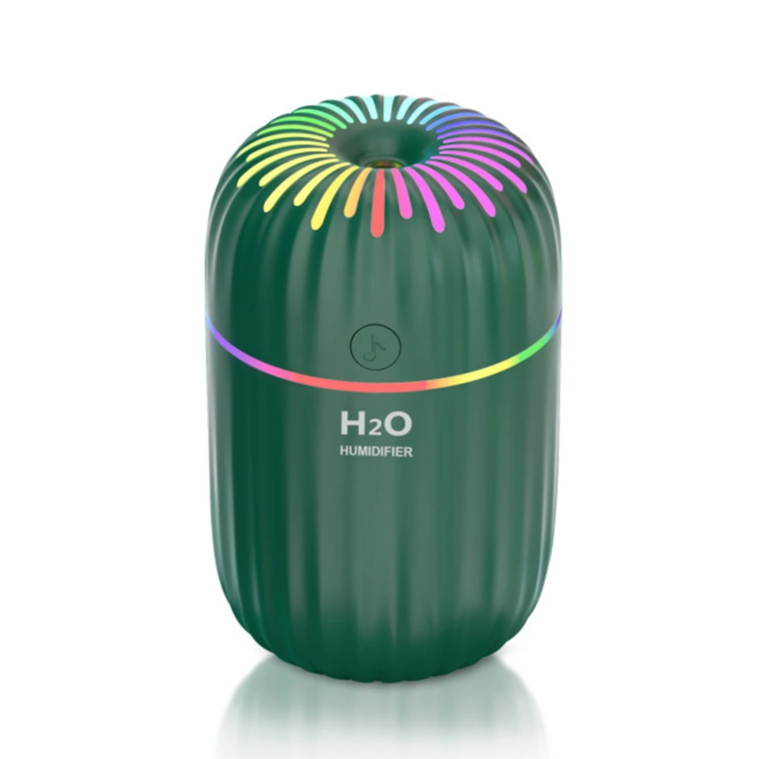 

300Ml Electric Air Humidifier Aroma Oil Diffuser Purifier Silent Mini USB Car Air Freshener Cool Mist Sprayer Green