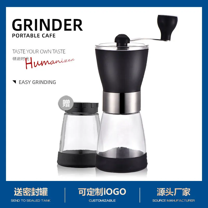 Coffee Grinder Manual Grinder Manual Coffee Grinder with Glass Sealed Can Coffee Machine Molino Electrico De Grano De Maiz
Coffee Grinder Manual Grinder Manual Coffee Grinder with Glass Sealed Can Coffee Machine Molino Electrico De Grano De Maiz