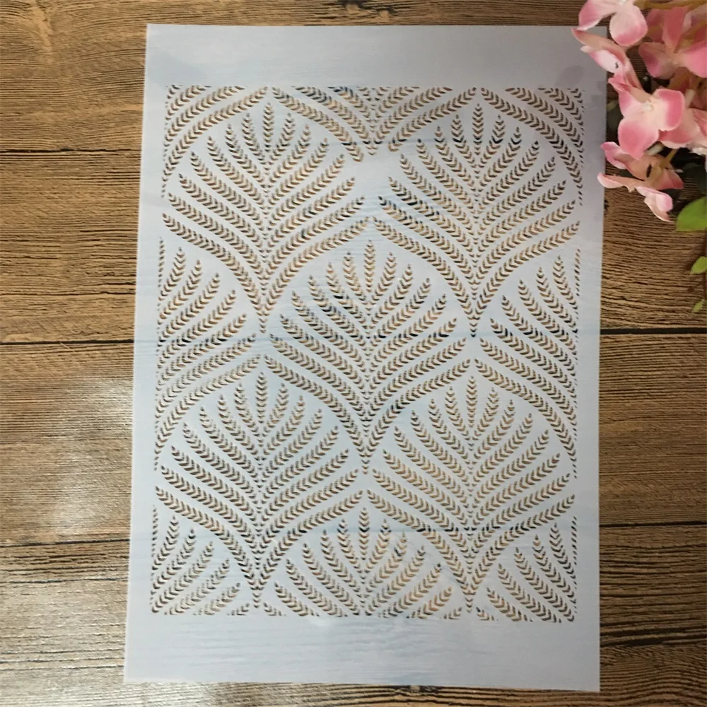 A4 29cm Leaf Geometry DIY Layering Stencils Wall Painting Scrapbook Coloring Embossing Album Decorative Template
A4 29cm Leaf Geometry DIY Layering Stencils Wall Painting Scrapbook Coloring Embossing Album Decorative Template