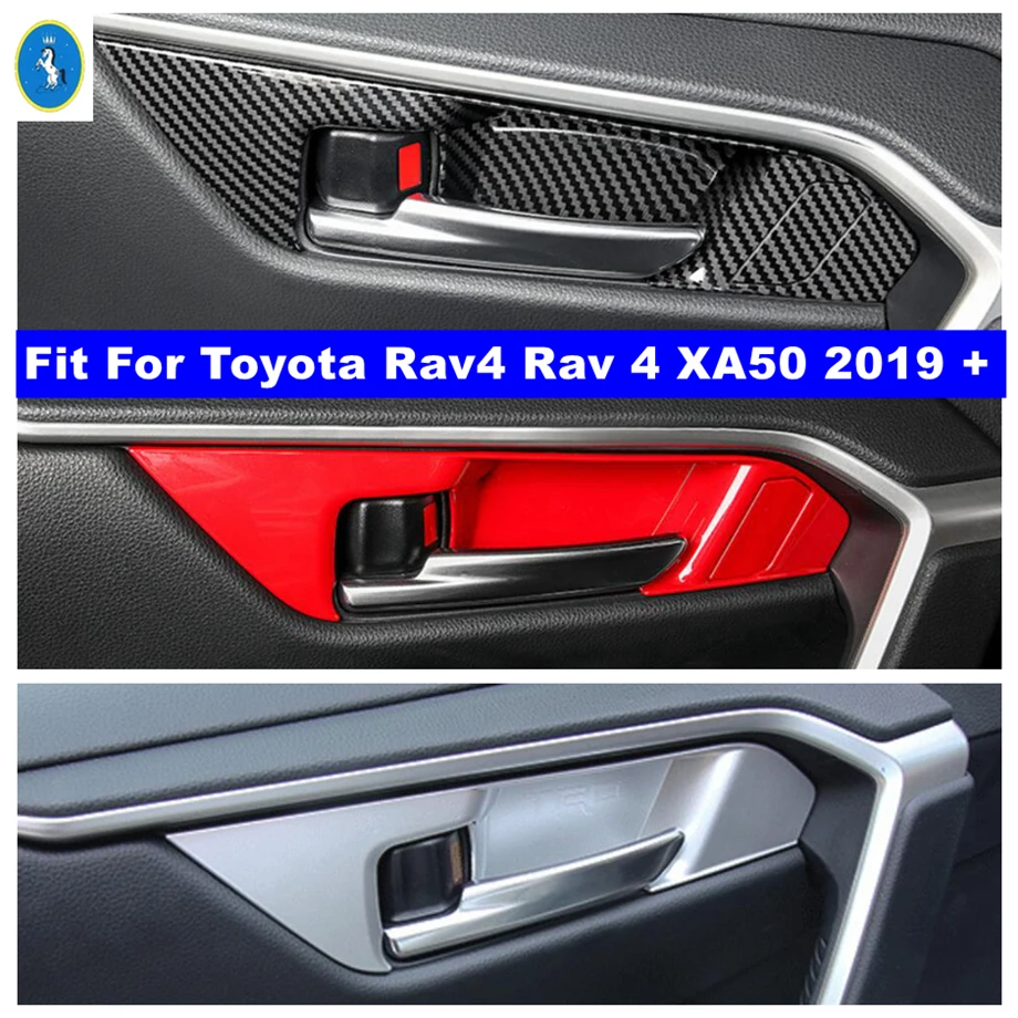 Inner Door Handle Pull Bowl Cover Trim For TOYOTA RAV4 RAV 4 XA50 2019 - 2022 Matte / Red / Carbon Fiber Interior Accessories
Inner Door Handle Pull Bowl Cover Trim For TOYOTA RAV4 RAV 4 XA50 2019 - 2022 Matte / Red / Carbon Fiber Interior Accessories