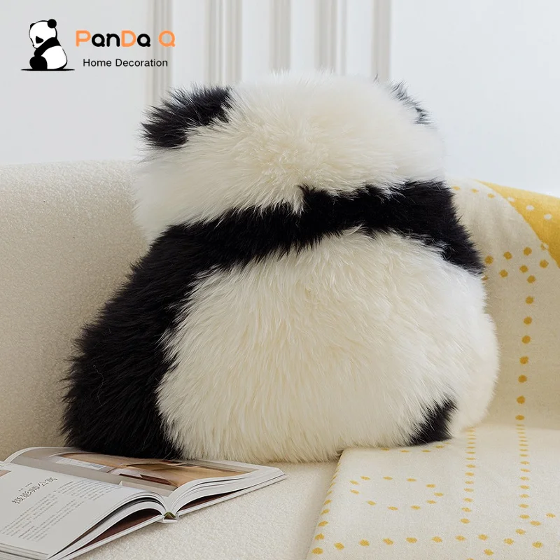 PanDaQ Cute Panda Pillowcase Wool Sofa Cushion Bed Head Floating Window Cushion Fur A Cartoon Panda Hip Pillow
PanDaQ Cute Panda Pillowcase Wool Sofa Cushion Bed Head Floating Window Cushion Fur A Cartoon Panda Hip Pillow