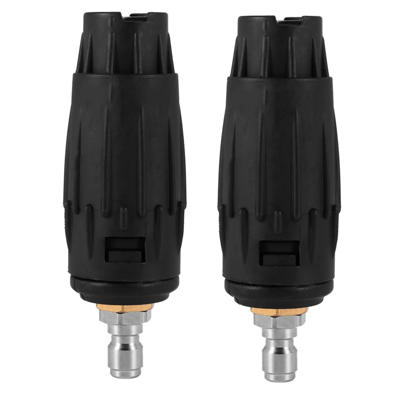 2X Adjustable Pressure Washer Nozzle Tips, Variable Spray Pattern, 1/4 Inch Quick Connect Plug, 3000 PSI
2X Adjustable Pressure Washer Nozzle Tips, Variable Spray Pattern, 1/4 Inch Quick Connect Plug, 3000 PSI