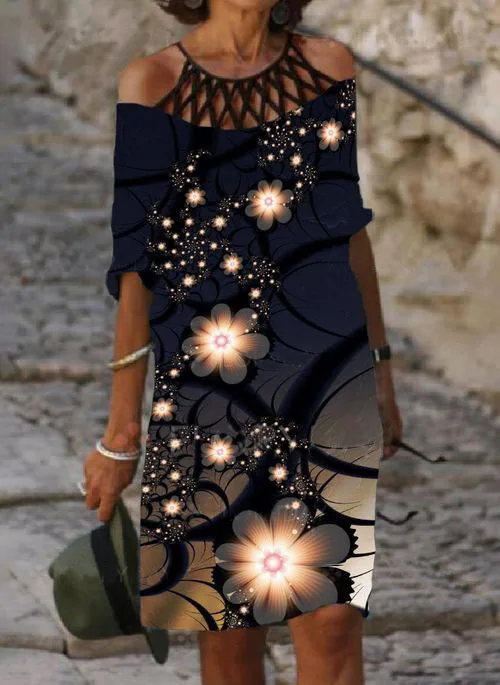 Fashion Retro Printing Women Dress Sexy o-Neck Short Sleeve Loose Beach Homewear Dress Summer Casual Comfy Female Model Dress
Fashion Retro Printing Women Dress Sexy o-Neck Short Sleeve Loose Beach Homewear Dress Summer Casual Comfy Female Model Dress