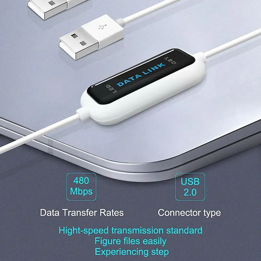 New High Speed USB PC To PC Online Share Data Link Direct Pairing Bridge Cable USB Transfer Net Data Between Computer File V7B5
New High Speed USB PC To PC Online Share Data Link Direct Pairing Bridge Cable USB Transfer Net Data Between Computer File V7B5