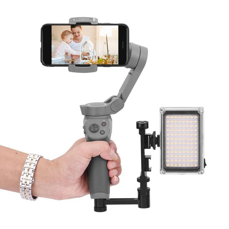 for DJI OSMO Mobile3 Stabilizer Extension Bracket Monitor Microphone Fill Light Expansion Arm Handheld Gimbal Extend Arm
for DJI OSMO Mobile3 Stabilizer Extension Bracket Monitor Microphone Fill Light Expansion Arm Handheld Gimbal Extend Arm