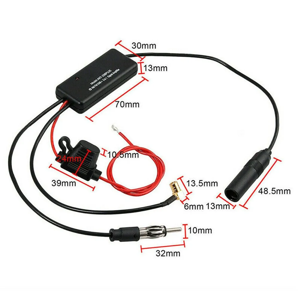 3 In 1 DAB AM FM Car Antenna Splitter Radio Signal AMP Amplifier Booster Anti-interference Universal
3 In 1 DAB AM FM Car Antenna Splitter Radio Signal AMP Amplifier Booster Anti-interference Universal