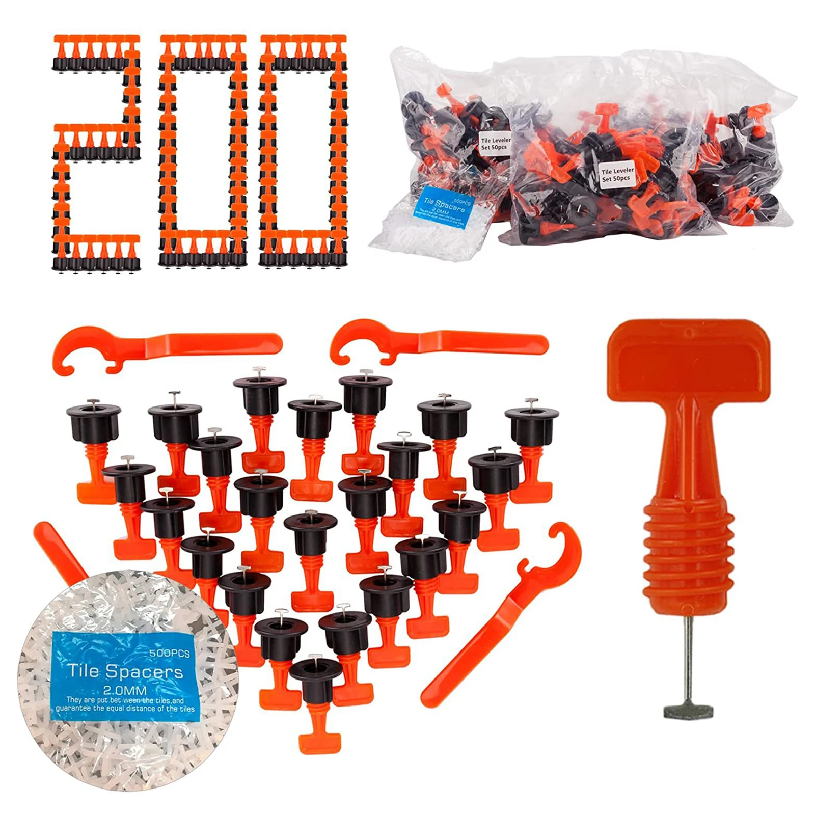 402pcs/set Level Wedges Tile Spacers T Adjuster For Flooring Wall Tile Spacer Tile Leveling System Leveler Locator Spacers Plier
402pcs/set Level Wedges Tile Spacers T Adjuster For Flooring Wall Tile Spacer Tile Leveling System Leveler Locator Spacers Plier