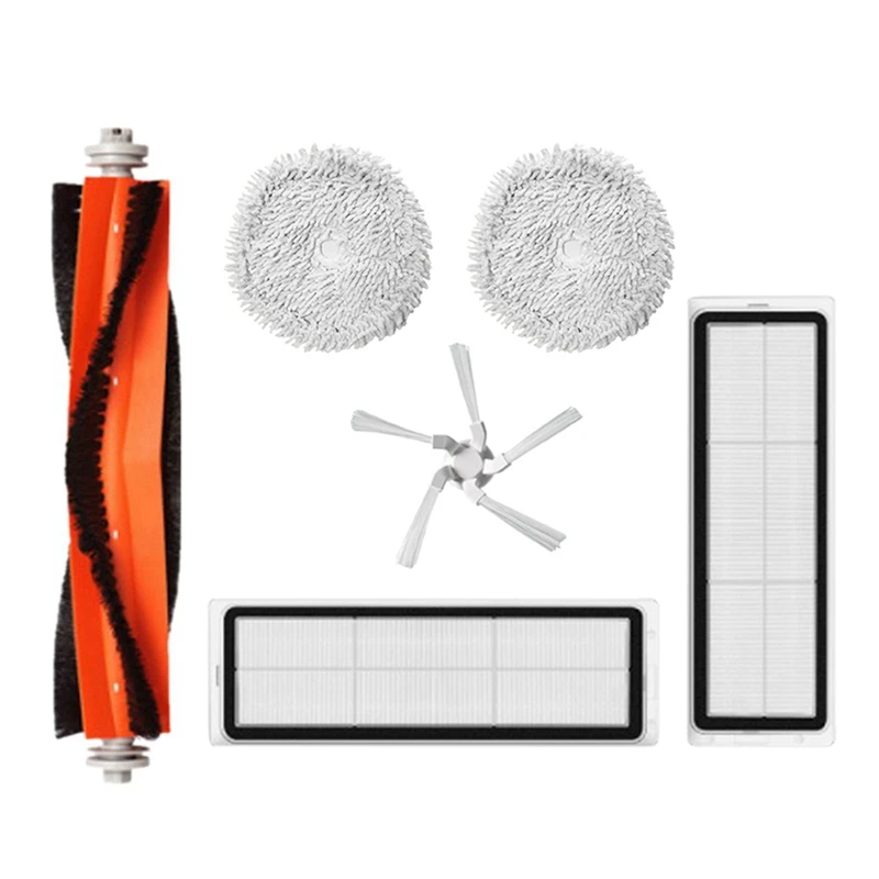 6Pcs Replacement Spare Kit For Xiaomi Dreame W10 Robot Vacuum Cleaner Washable Main Side Brush HEPA Filter Mop Cloth
6Pcs Replacement Spare Kit For Xiaomi Dreame W10 Robot Vacuum Cleaner Washable Main Side Brush HEPA Filter Mop Cloth