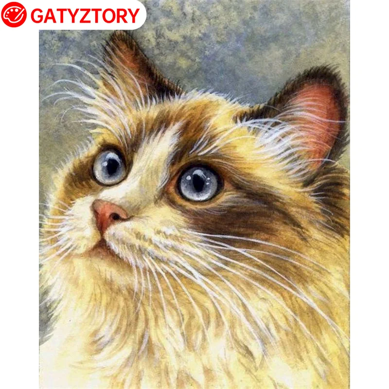 GATYZTORY Frame Diy Paint By Numbers Painting Kit For Adults Cat Wall Art Unique Gift Animals On Canvas For Home Decor 60x75cm
GATYZTORY Frame Diy Paint By Numbers Painting Kit For Adults Cat Wall Art Unique Gift Animals On Canvas For Home Decor 60x75cm