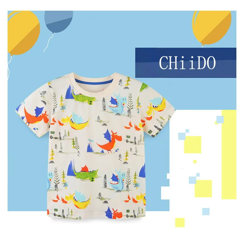 Children's Short Sleeve T-shirt Knitted Cotton Cartoon Printed Top Summer Round Neck Children's T-shirt Kids Clothes 4-6y
Children's Short Sleeve T-shirt Knitted Cotton Cartoon Printed Top Summer Round Neck Children's T-shirt Kids Clothes 4-6y