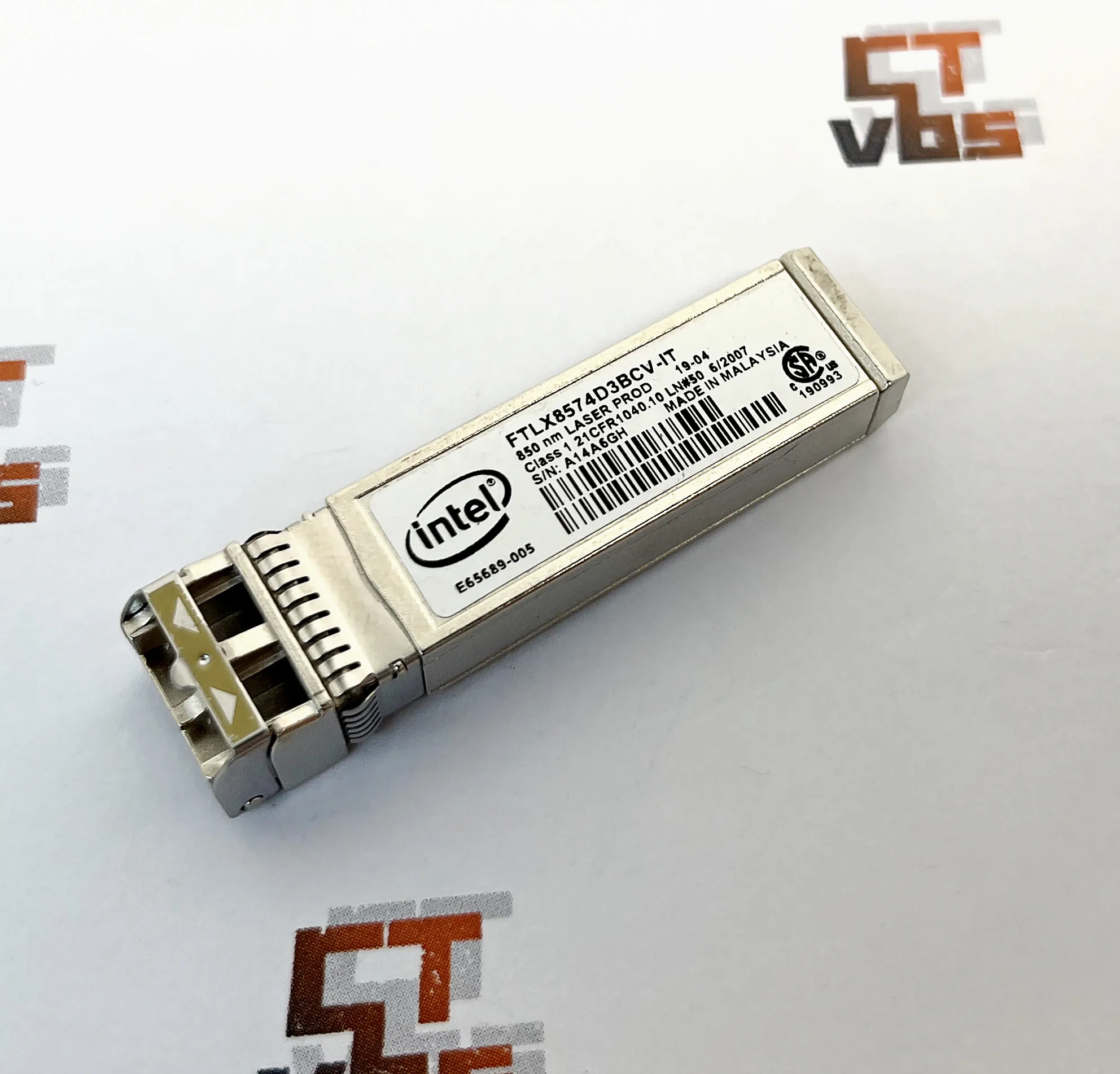 Подлинный 10G SFP SR INTEL 10GB SR SFP DELL Y3KJN 0Y Intel FTLX8574BCV-IT SFP + SR/SW 10 ГБ/сек. 850nm Multimode SFP + трансивер
Подлинный 10G SFP SR INTEL 10GB SR SFP DELL Y3KJN 0Y Intel FTLX8574BCV-IT SFP + SR/SW 10 ГБ/сек. 850nm Multimode SFP + трансивер