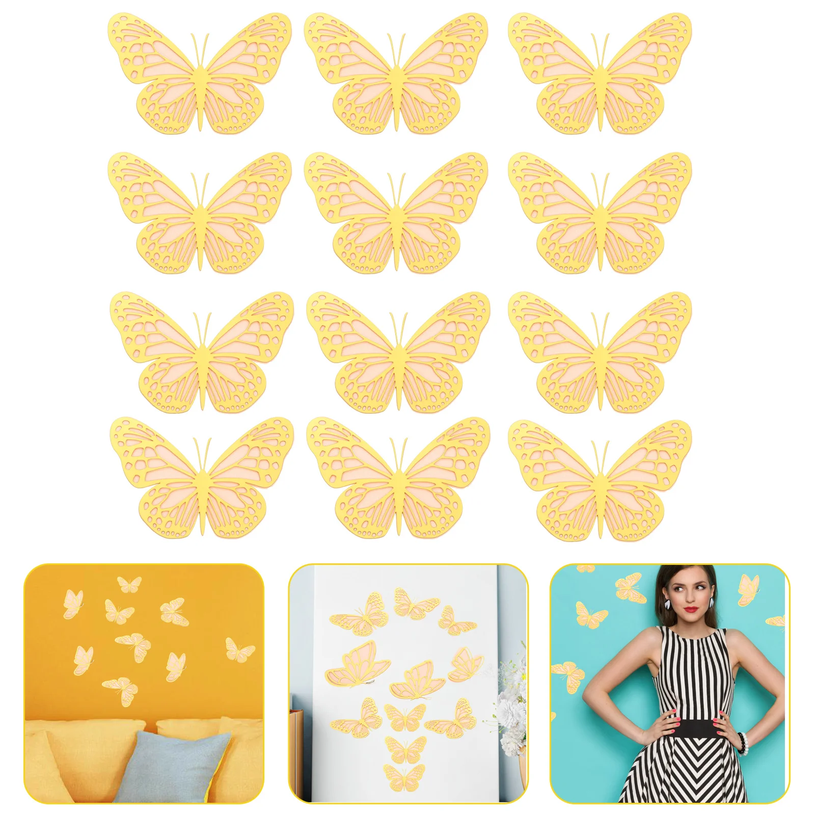 3D Butterfly Wall Sticker Removable Stickers Adhesive Butterflies Paper DIY Decals Decor Decorative
3D Butterfly Wall Sticker Removable Stickers Adhesive Butterflies Paper DIY Decals Decor Decorative