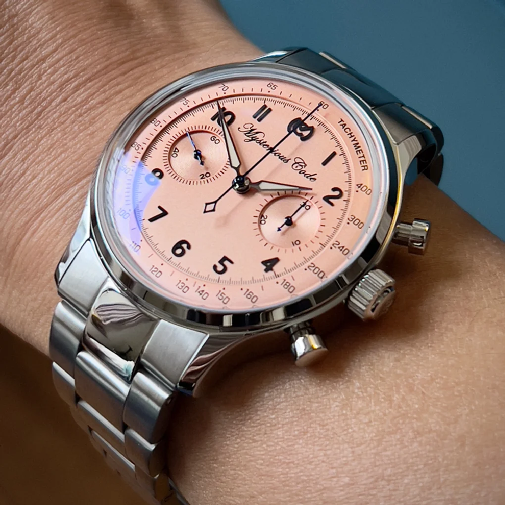 Pilot Chronograph Watch Men St19 Chrono Mechanical Wristwatches 40mm Military Watches 1963 Retro Air Force Clock Mysterious Code
Pilot Chronograph Watch Men St19 Chrono Mechanical Wristwatches 40mm Military Watches 1963 Retro Air Force Clock Mysterious Code