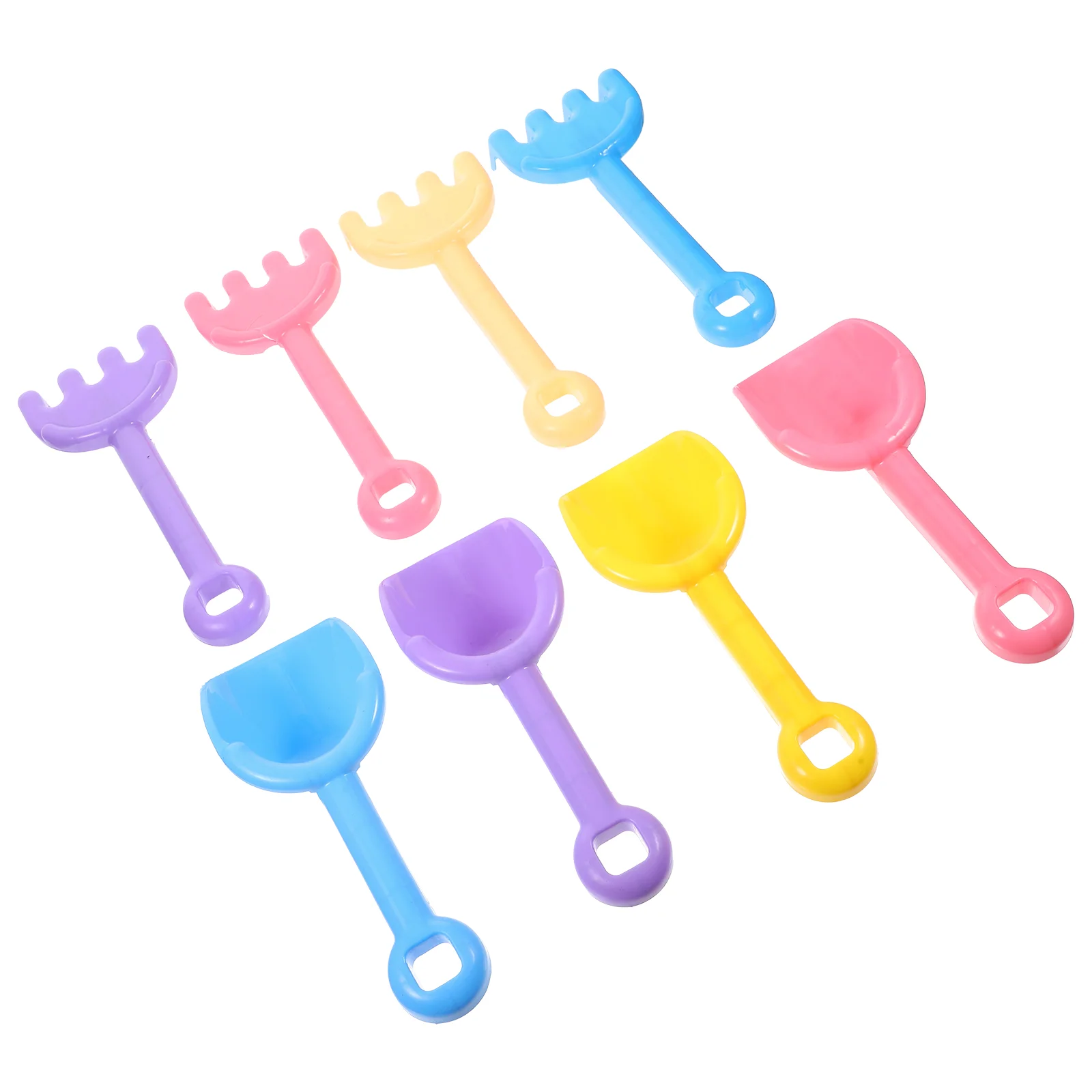 8pcs Sand Playing Shovels Rakes Toys Multipurpose Sand Gardening Playthings 
8pcs Sand Playing Shovels Rakes Toys Multipurpose Sand Gardening Playthings