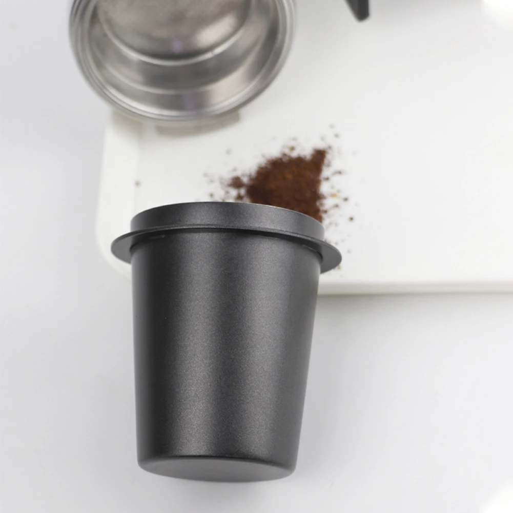 Stainless Steel Espresso Cup Powder Receiver Universal Espresso Machine Eceiver Measuring Cup Cafe Kitchen Supplies 58mm
Stainless Steel Espresso Cup Powder Receiver Universal Espresso Machine Eceiver Measuring Cup Cafe Kitchen Supplies 58mm