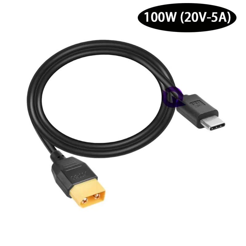 Кабель питания Type-C - XT60 1м PD100W для дронов
Кабель питания Type-C - XT60 1м PD100W для дронов