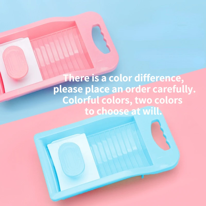 Convenient Mini Washboard Dormitory Travel Portable Cleaning Tool for Hand Washing Underwear Socks Tool Home Does Not Hurt Hands
Convenient Mini Washboard Dormitory Travel Portable Cleaning Tool for Hand Washing Underwear Socks Tool Home Does Not Hurt Hands