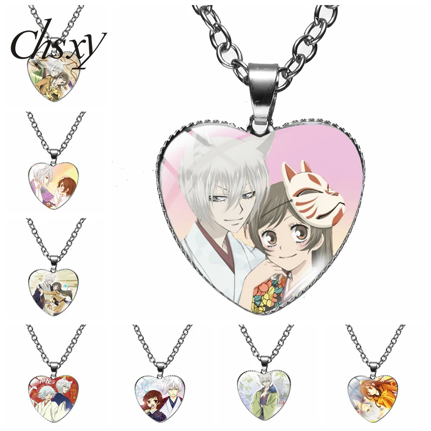 Anime Kamisama Love Kiss Pendant Necklace Cute Tomoe Kurama Mi Zu Ki Figures Cosplay Glass Heart Chain Unisex Jewelry Trend Gift
Anime Kamisama Love Kiss Pendant Necklace Cute Tomoe Kurama Mi Zu Ki Figures Cosplay Glass Heart Chain Unisex Jewelry Trend Gift
